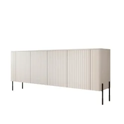 Meubella - Vivi - Dressoir - Beige - 190 cm Outlet