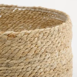 Mica Decorations Atlantic Mand voor Planten Set van 2 - Ø30 cm - Crème Best