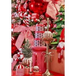 Mica Decorations Bijzettafel - H57 x Ø25 cm - Gerecycled Aluminium - Goud Clearance