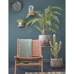 Mica Decorations Bloempot - koperkleurig - keramiek - 25 x 20 cm Hot