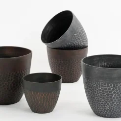 Mica Decorations Bravo Bloempot - H26 x Ø30,5 cm - Groen Clearance