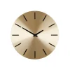 Mica Decorations Brixen Wandklok - Ø35,5 cm - Goud Clearance