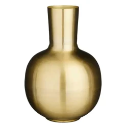 Mica Decorations Dara Vaas - H42 x Ø28 cm - Metaal - Goud Outlet