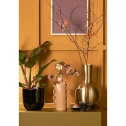 Mica Decorations Dara Vaas - H42 x Ø28 cm - Metaal - Goud Outlet