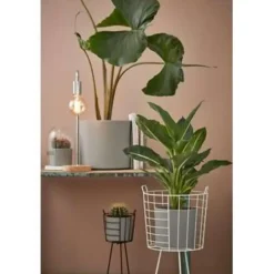 Mica Decorations Era Bloempot - H31 x Ø32,5 cm - Lichtgrijs New