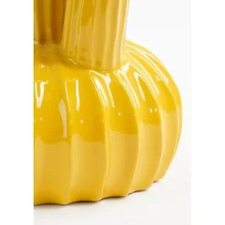 Mica Decorations Felipe Tulpenvaas - H27 x Ø20 cm - Keramiek - Geel Clearance