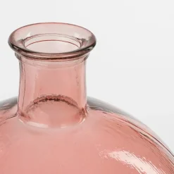 Mica Decorations Firenza Fles Vaas - H42 x Ø34 cm - Lichtroze Discount