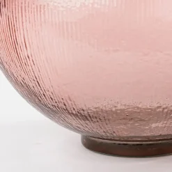 Mica Decorations Firenza Fles Vaas - H42 x Ø34 cm - Lichtroze Discount