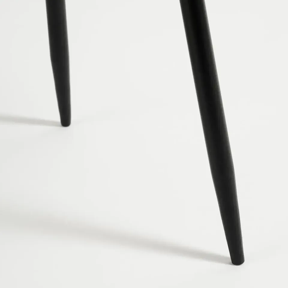 Mica Decorations Flores Bijzettafel - H44 x Ø40 cm - Zwart Sale