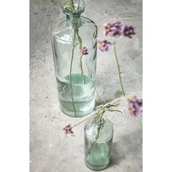 Mica Decorations Guan Glazen Fles - H40 x Ø15 cm - Transparant Hot