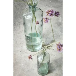 Mica Decorations Guan Glazen Fles - H40 x Ø15 cm - Transparant Hot