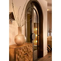 Mica Decorations Holm Vaas - H52 x Ø34 cm - Keramiek - Crème Best