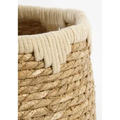 Mica Decorations Jorck Plantenmandenset - H24 x Ø26 cm - Beige Online
