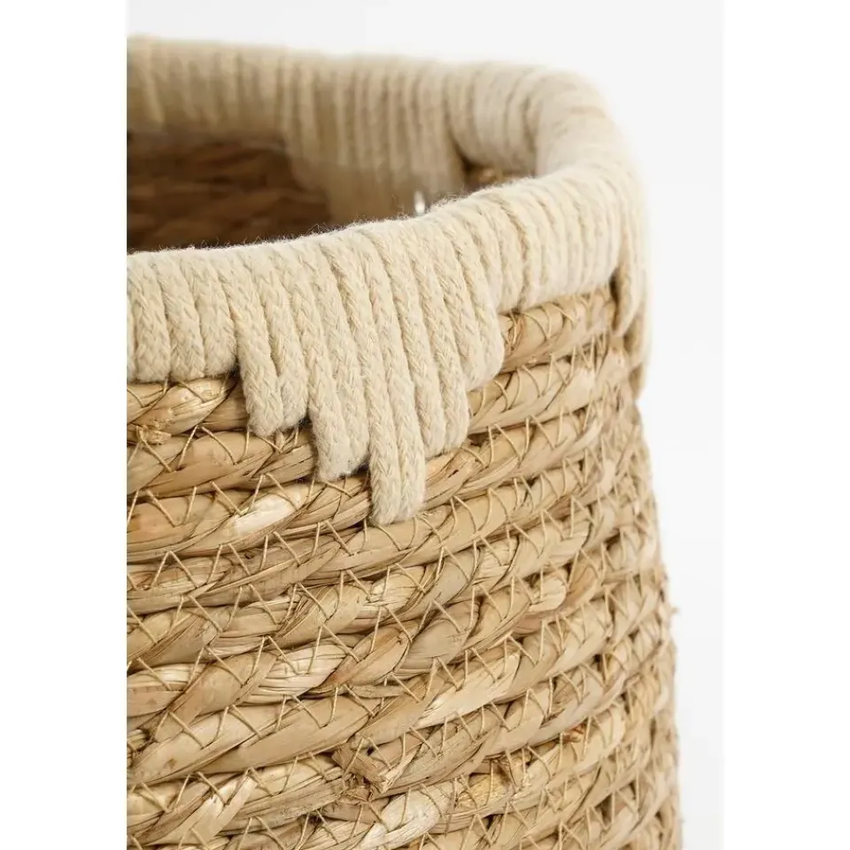 Mica Decorations Jorck Plantenmandenset - H24 x Ø26 cm - Beige Online