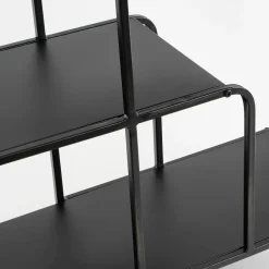 Mica Decorations Jules Wandkast - L70 x B30 x H76 cm - Metaal - Zwart Online