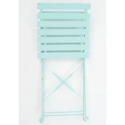 Mica Decorations Laurence Bistro Set - Set of 3 - Metaal - Lichtgroen New