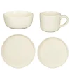 Mica Decorations Ozzu Serviesset 4 Persoons - Steengoed - Off-white Hot