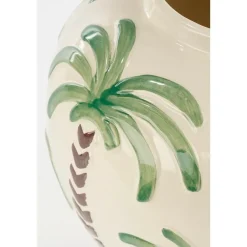 Mica Decorations Paradiso Vaas - H32 x Ø26 cm - Keramiek - Off-white Clearance