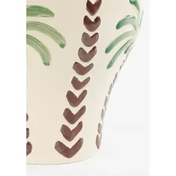 Mica Decorations Paradiso Vaas - H32 x Ø26 cm - Keramiek - Off-white Clearance