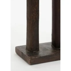 Mica Decorations Pegara Woondecoratie - L7 x B13 x H35 cm - Hout