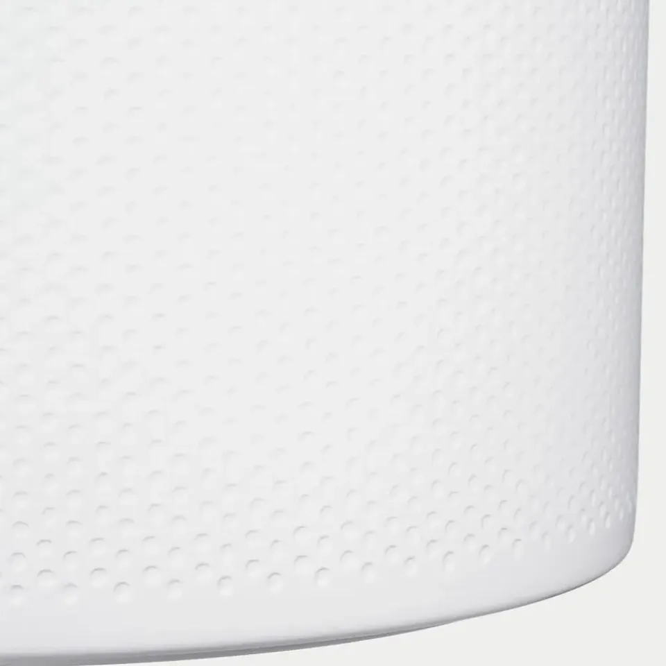 Mica Decorations Plantenpot - wit - keramiek - 23 x 21 cm Best