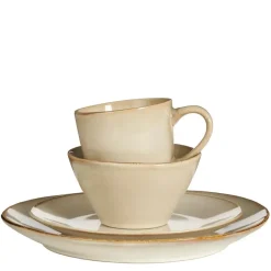 Mica Decorations Racco Serviesset 4 Persoons - Steengoed - Beige Hot