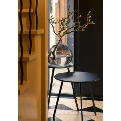 Mica Decorations Seatle Bijzettafel voor Buiten - Metaal - Zwart Online