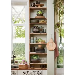 Mica Decorations Tabo Serviesset 4 persoons Keramiek Zwart Best