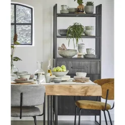 Mica Decorations Tabo Serviesset 4 persoons Keramiek Grijs Outlet