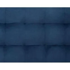 Beliani MICHIGAN - Ottomaan - Donkerblauw - Fluweel Outlet