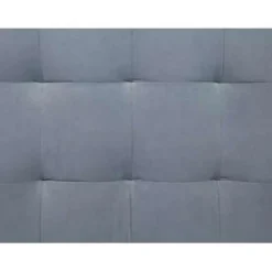 Beliani MICHIGAN - Ottomaan - Grijs - Fluweel