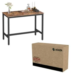 Merkloos Middelhoge bartafel - vintage - 120x90x60 cm - vintage bruin Clearance