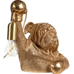 Leen Bakker MIKE - Tafellamp - Goud - Polyresin