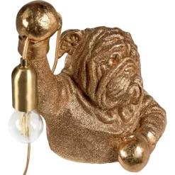 Leen Bakker MIKE - Tafellamp - Goud - Polyresin