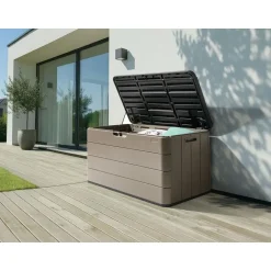 Leen Bakker MILIES - Kussenbox - Bruin - 116 x 60 cm - Synthetisch materiaal Sale