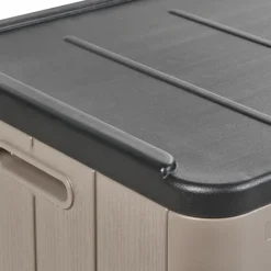 Leen Bakker MILIES - Kussenbox - Bruin - 116 x 60 cm - Synthetisch materiaal Sale