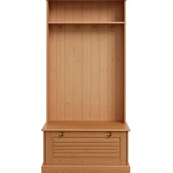 Dorel Home Mille - Garderobe met 1 klepdeur in grenen