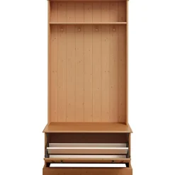 Dorel Home Mille - Garderobe met 1 klepdeur in grenen