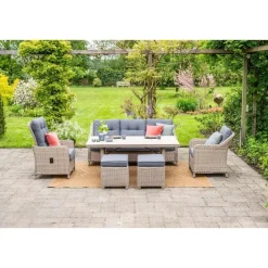 Garden Impressions Milwaukee lounge fauteuil - vintage willow - mystic grey Online