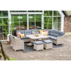 Garden Impressions Milwaukee midden element - vintage willow - mystic grey Discount