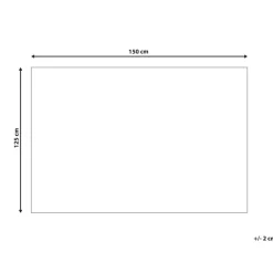 Beliani MIRGE - Plaid - Beige - 125 x 150 cm - Polyester New