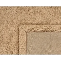 Beliani MIRGE - Plaid - Beige - 125 x 150 cm - Polyester New