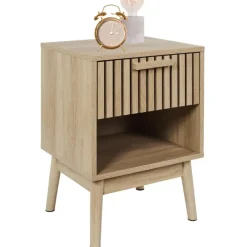 MISOU Nachtkastje Klaus - Bruin Best