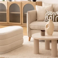 MISOU Poef Teddy - Wit Online