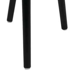 HIXA MISOU Salontafel Set van 2 Bijzettafel Diehoekig Zwart Bijzettafeltje New