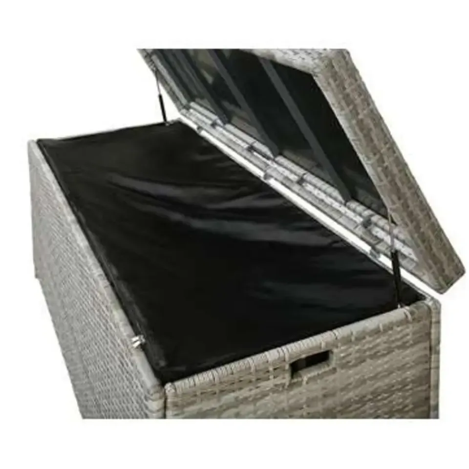 Beliani MODENA - Kussenbox - Grijs - PE rotan Sale