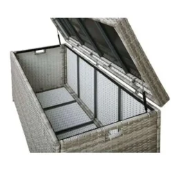 Beliani MODENA - Kussenbox - Grijs - PE rotan Sale