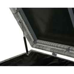 Beliani MODENA - Kussenbox - Grijs - PE rotan Sale