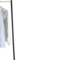 Modern Spirit Kledingrek enkele stang - metaal- zwart - 80x145cm Clearance