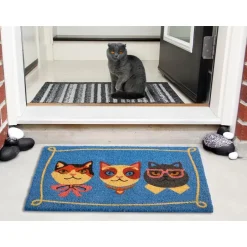 Leen Bakker MOJICAP - Deurmat - Meerkleurig - 60 x 90 cm - Kokos Sale